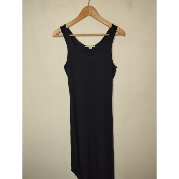 Michael Kors Midi Tank Dress Asymmetric Hem - Picture 2 of 7